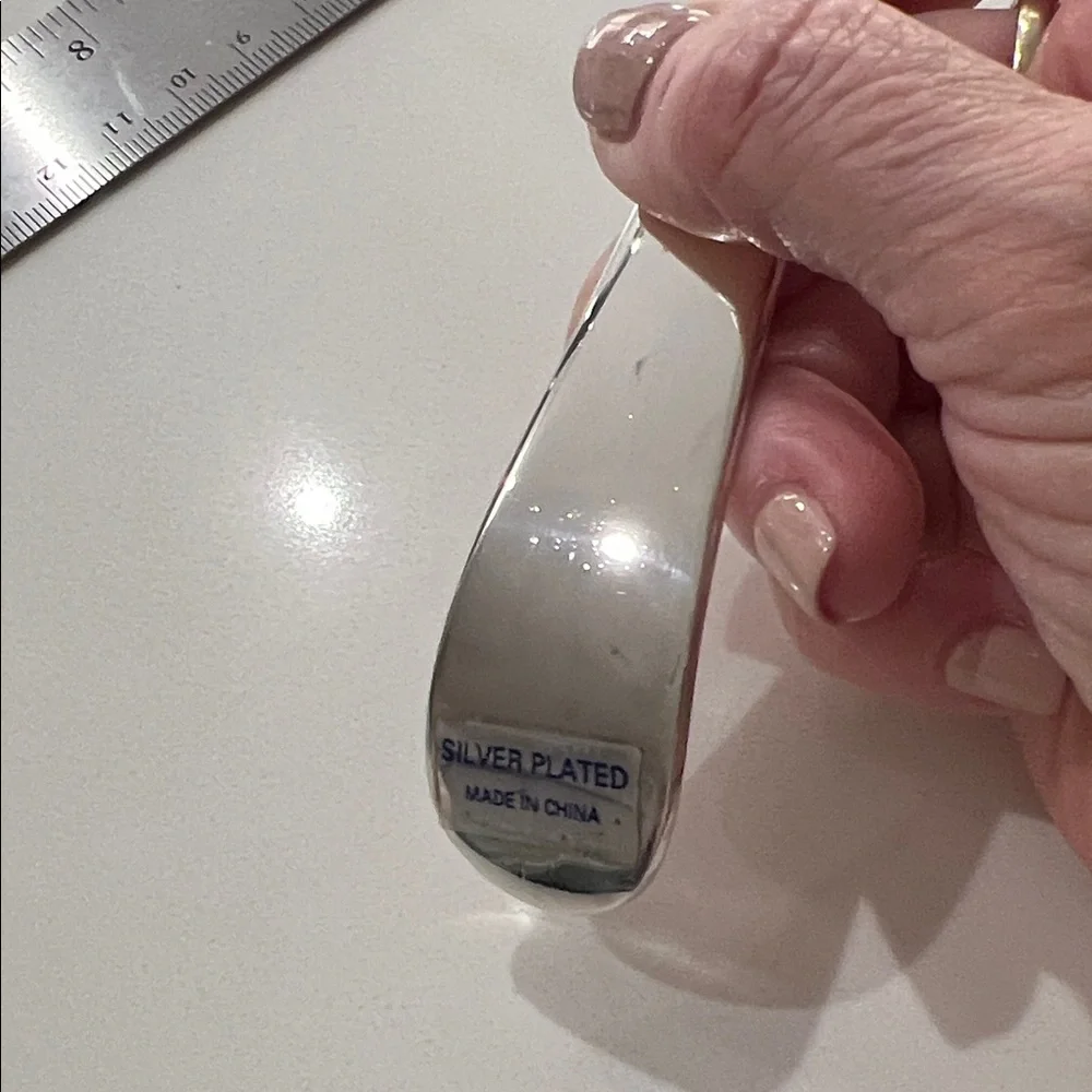 Silver-plated Pasta Server